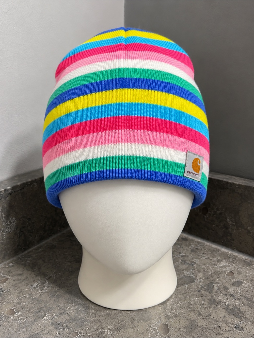 Carhartt Youth Rainbow Striped Beanie